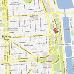 Haga clic para ver el mapa de ubicación del Luna Park